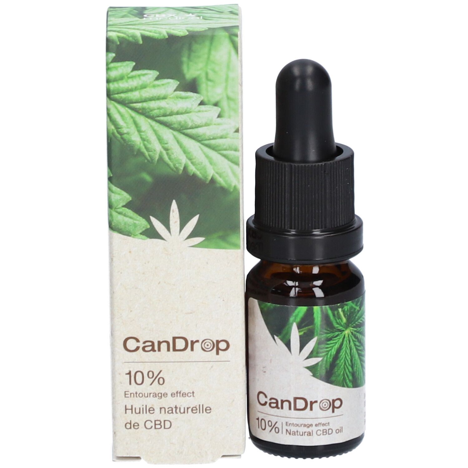 CanDrop 10% Huile de CBD Naturelle
