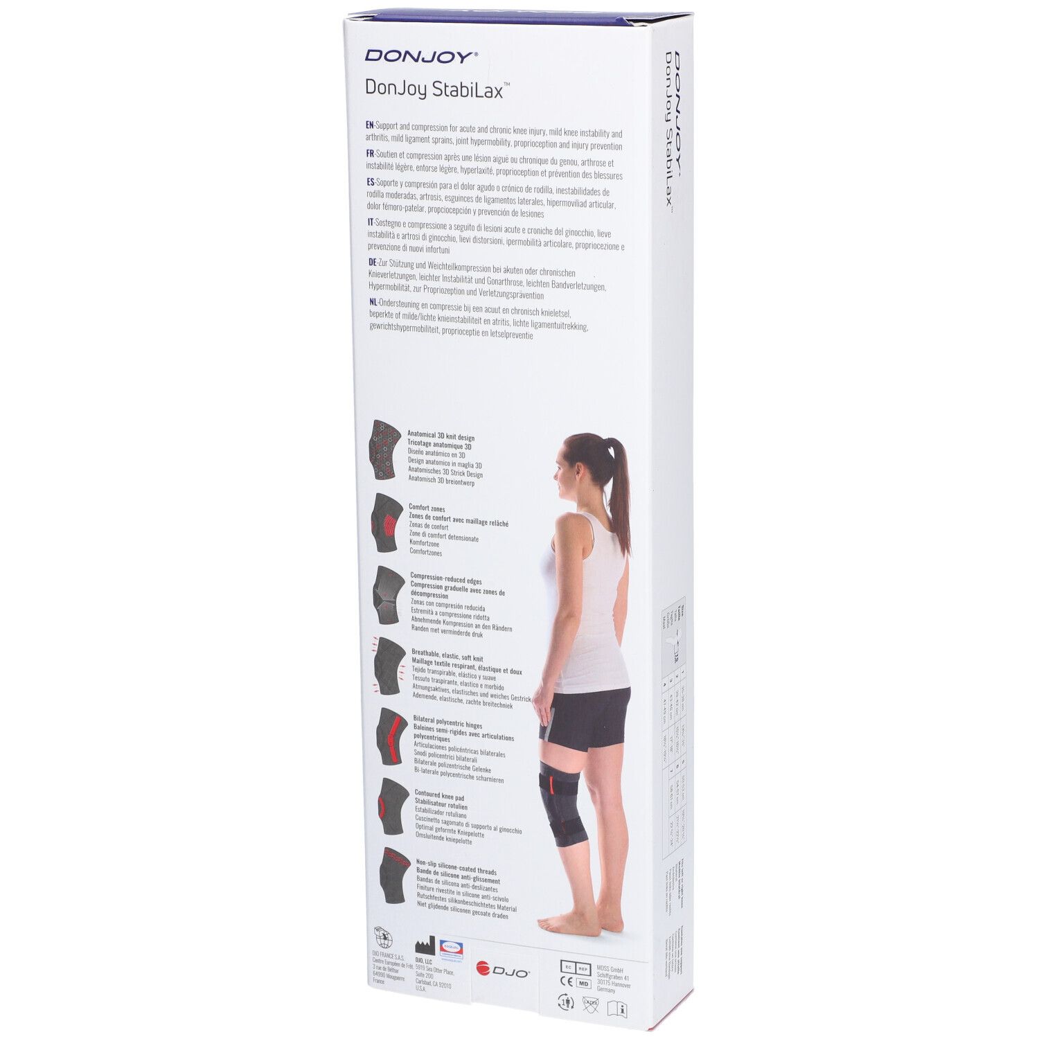 DonJoy StabiLax Genou Large