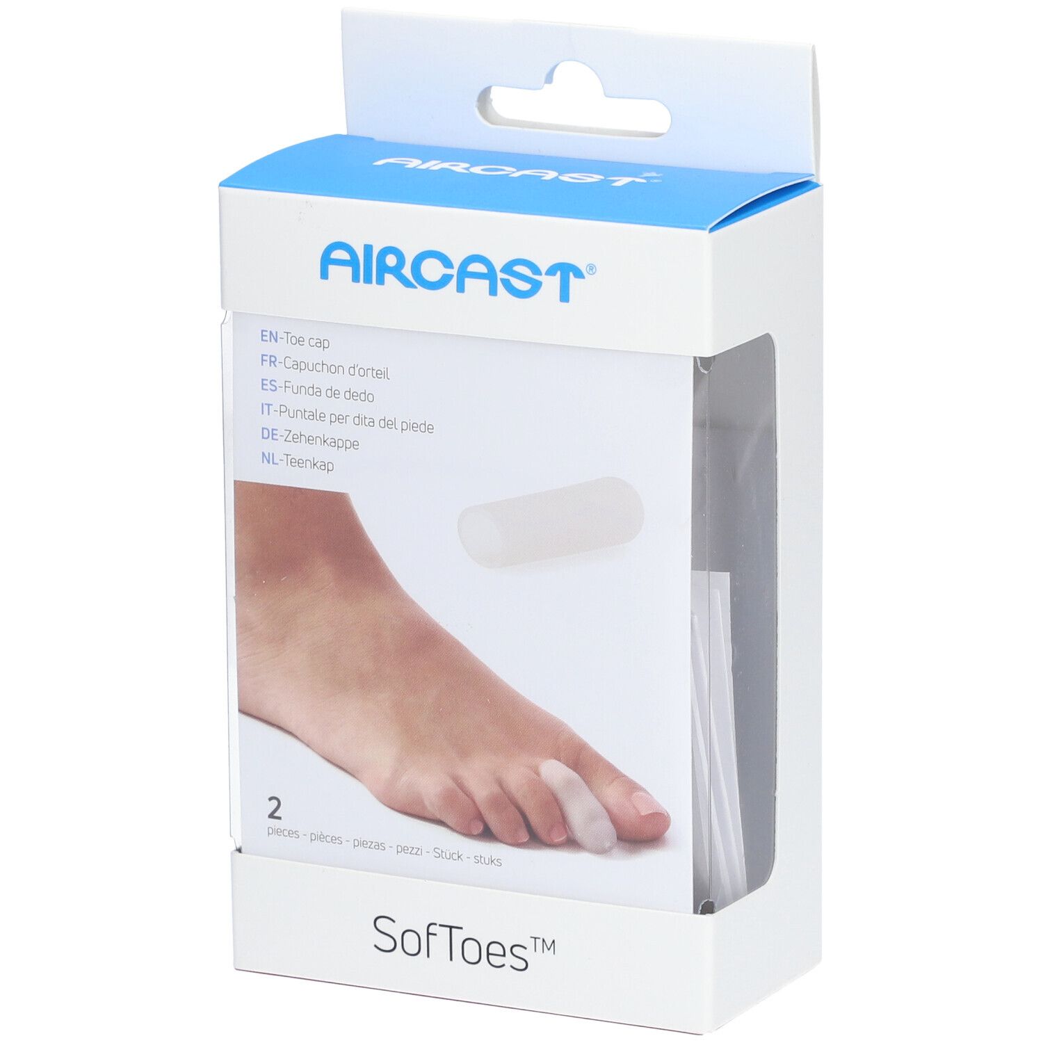 DonJoy Aircast Softoes Capuchon pour Orteil