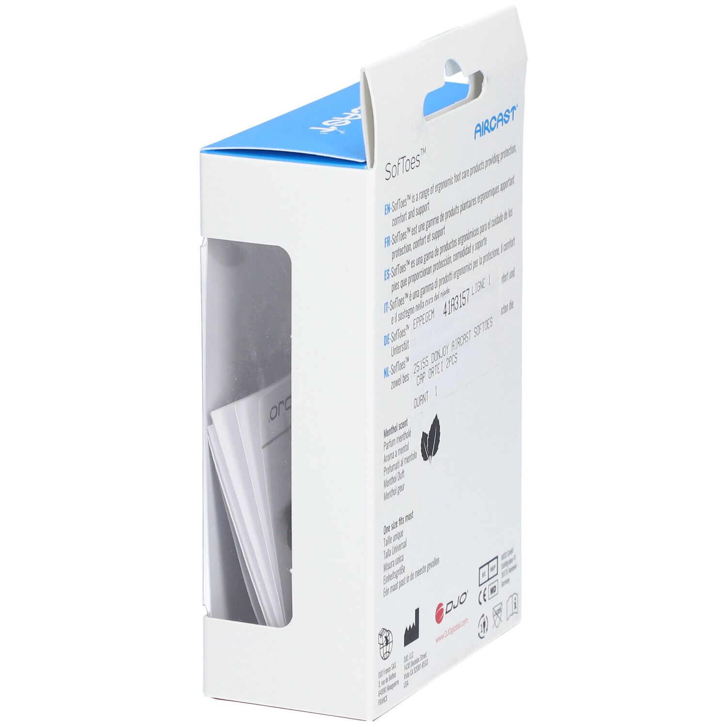 DonJoy Aircast Softoes Capuchon pour Orteil