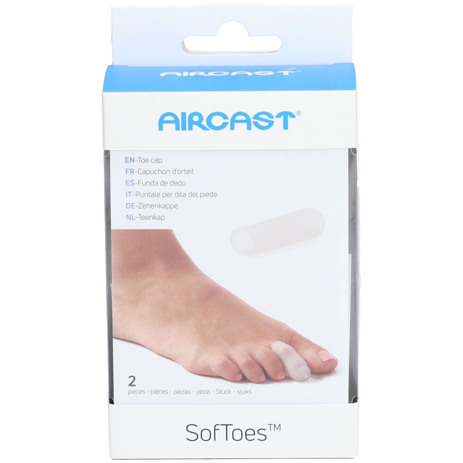 DonJoy Aircast Softoes Capuchon pour Orteil
