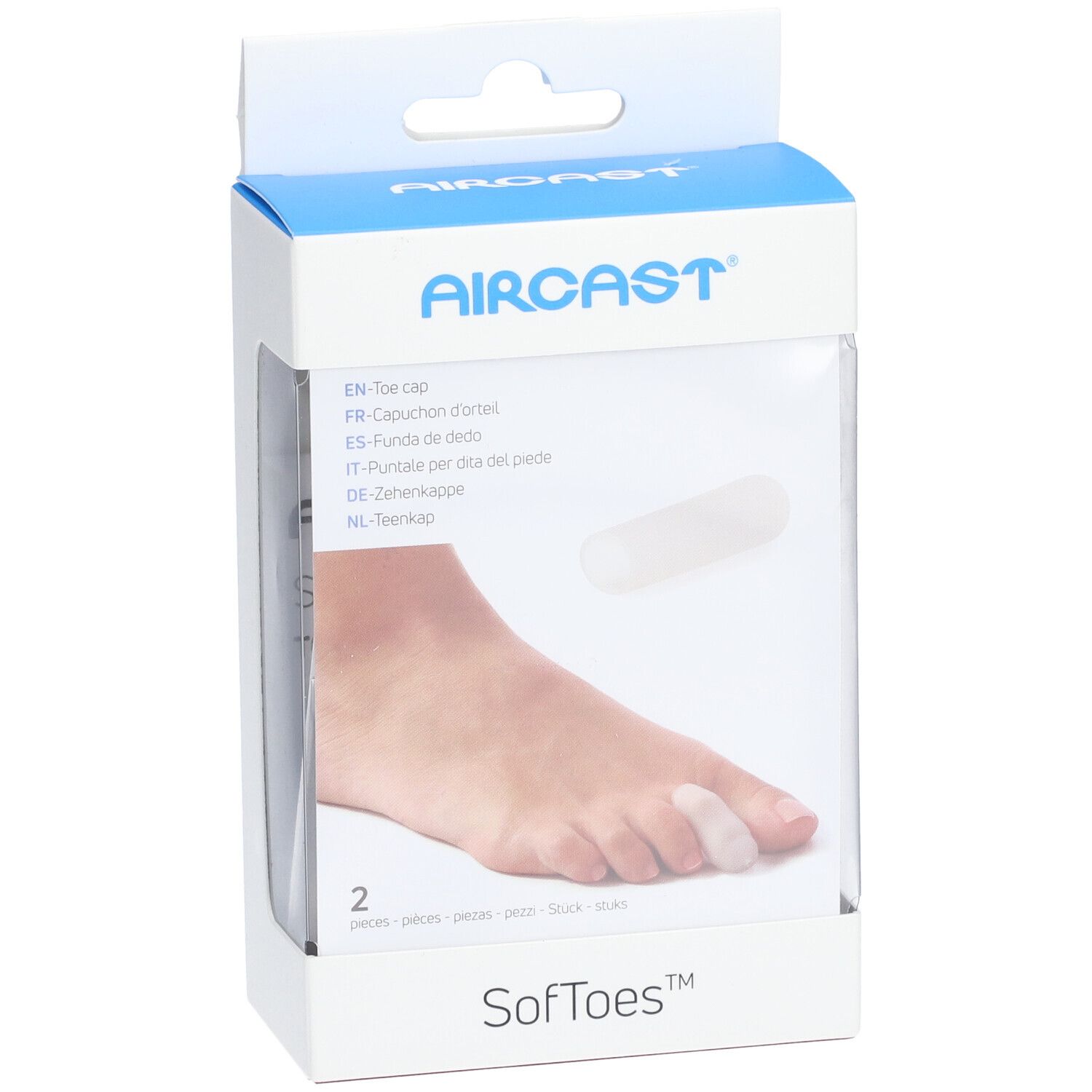 DonJoy Aircast Softoes Capuchon pour Orteil