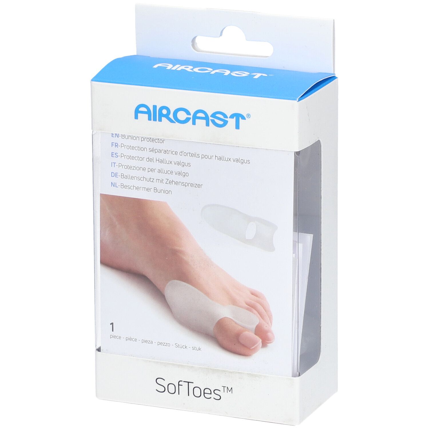 DonJoy Aircast Softoes Protecteur Hallux Valgus
