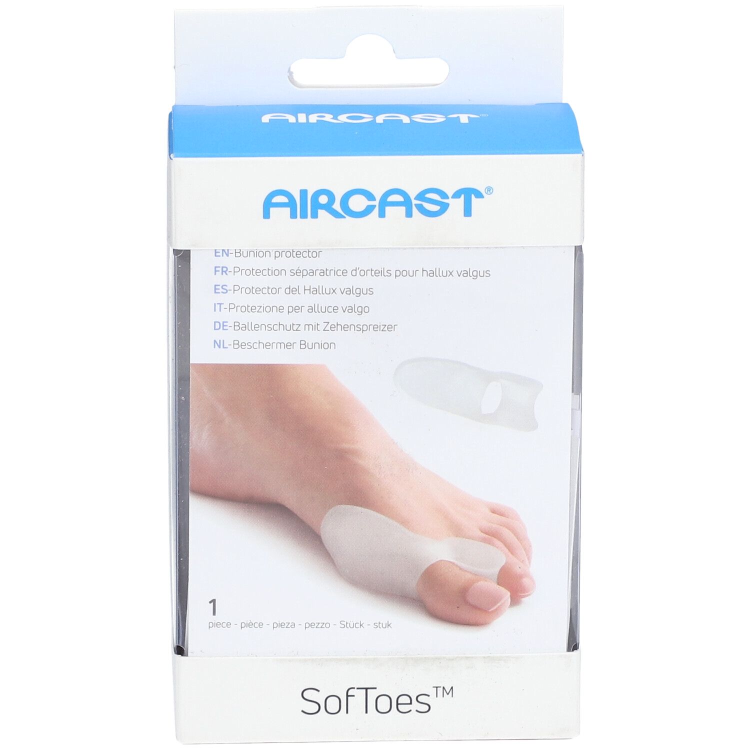 DonJoy Aircast Softoes Protecteur Hallux Valgus