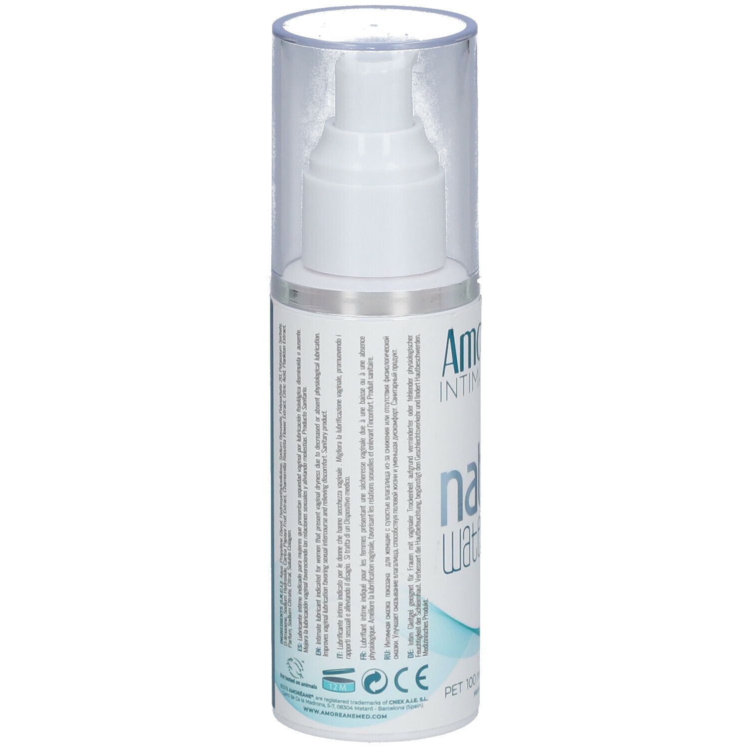 AMOREANE Lubrifiant Naturel à Base d'Eau