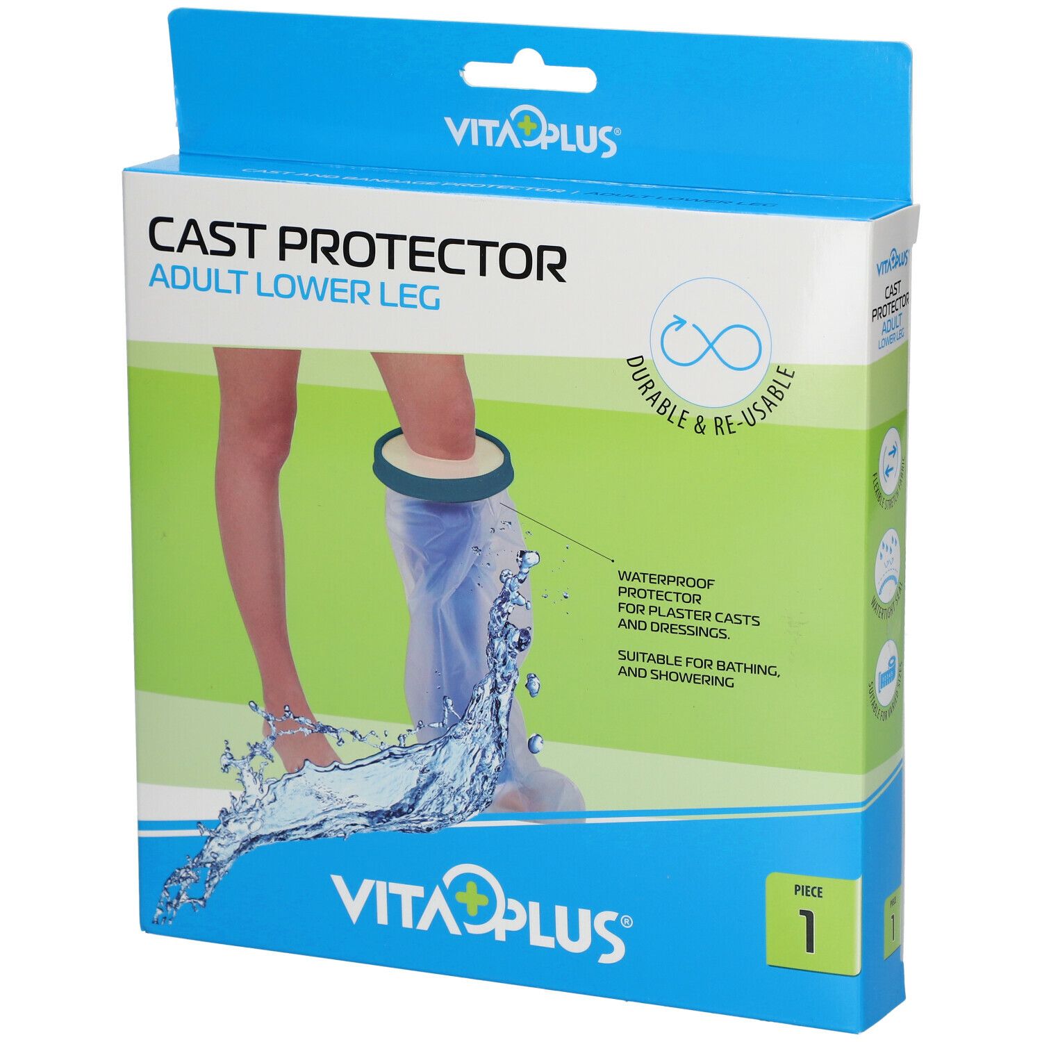 VITA PLUS® PROTECTEUR DE PLÂTRE ADULTE JAMBE INFÉRIEURE