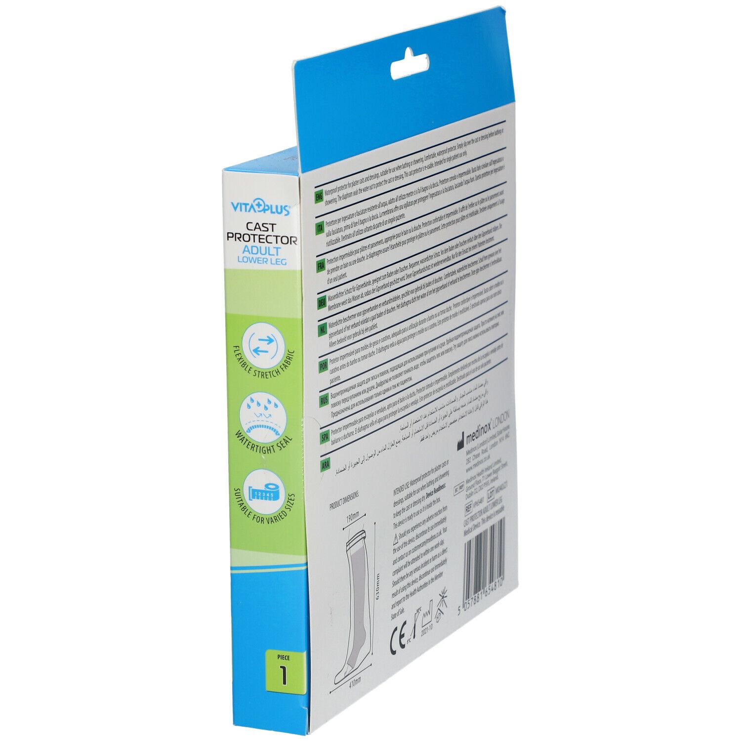 VITA PLUS® PROTECTEUR DE PLÂTRE ADULTE JAMBE INFÉRIEURE