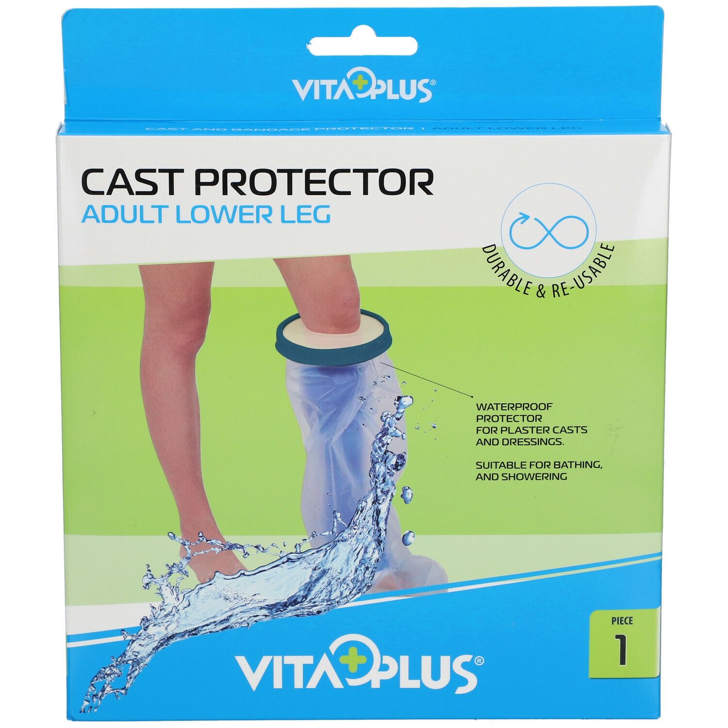 VITA PLUS® PROTECTEUR DE PLÂTRE ADULTE JAMBE INFÉRIEURE