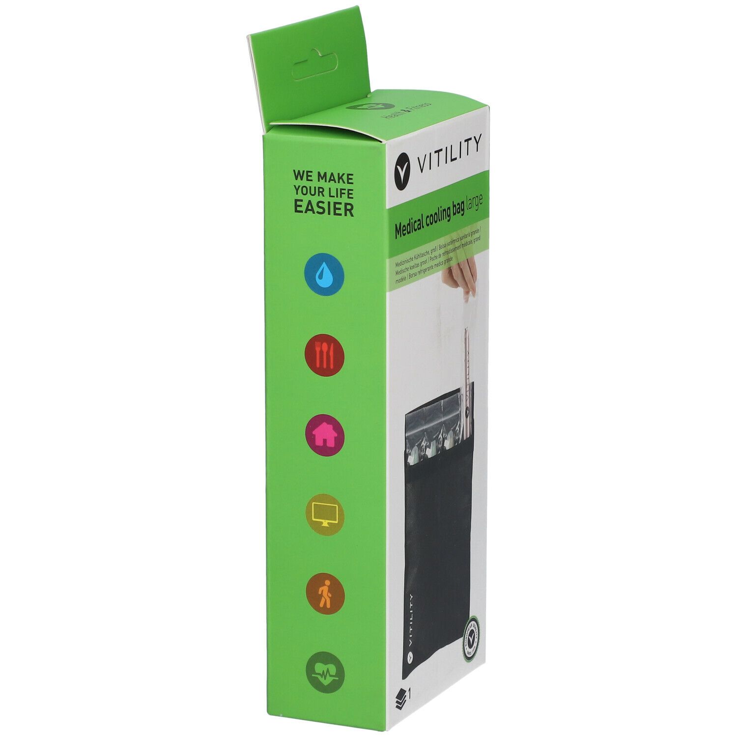 VITILITY Sac de refroidissement médical grand format