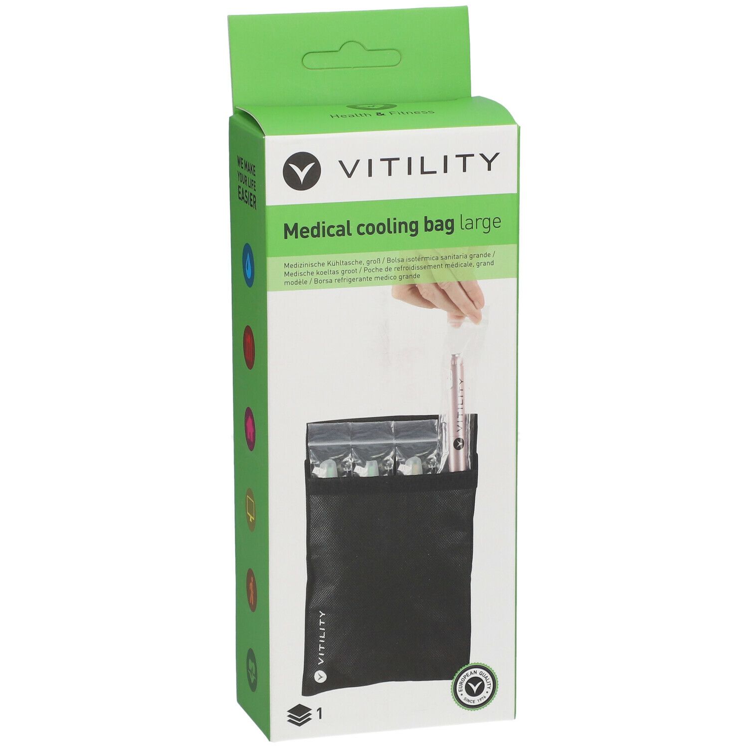 VITILITY Sac de refroidissement médical grand format