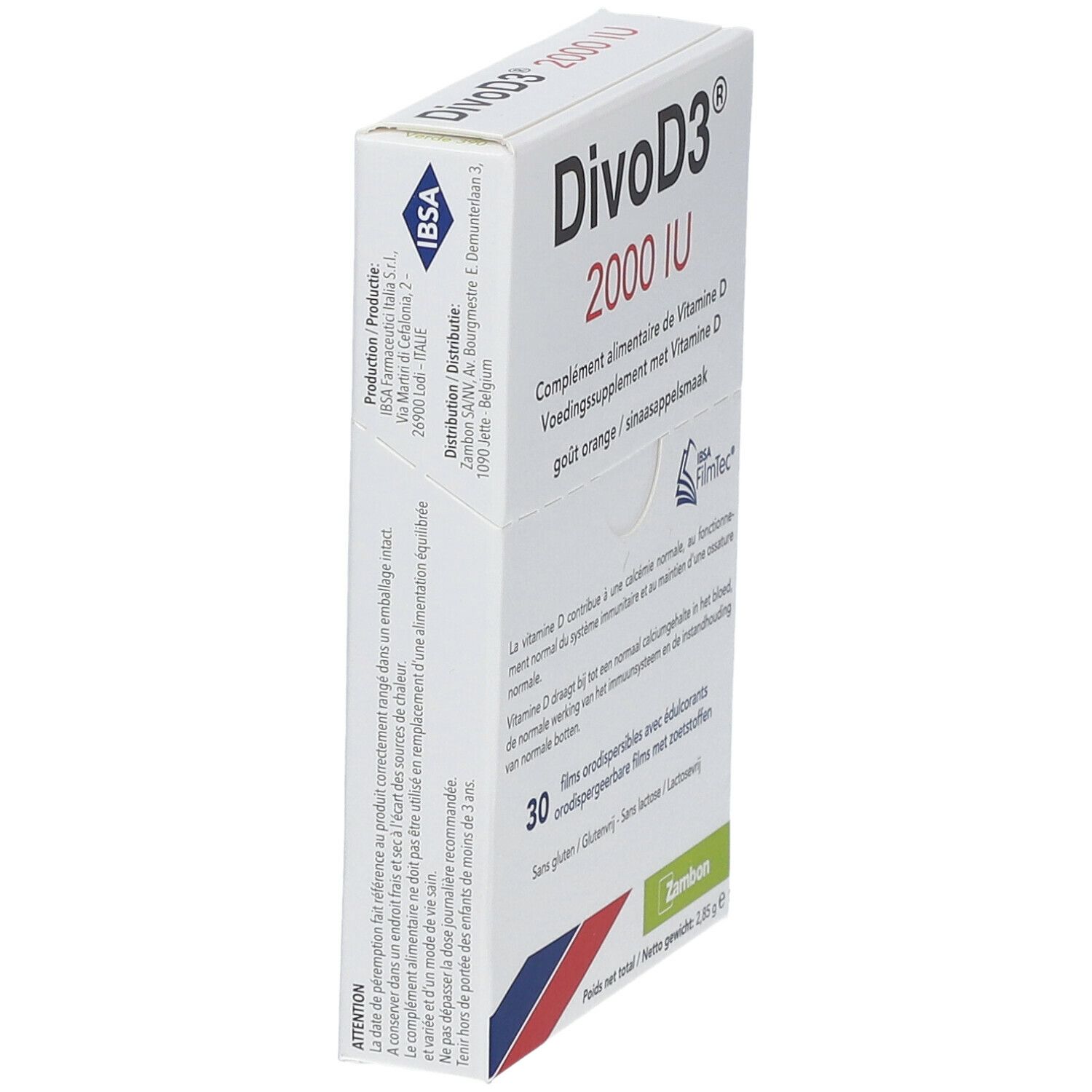 ZAMBON DivoD3® 2000 U.I.