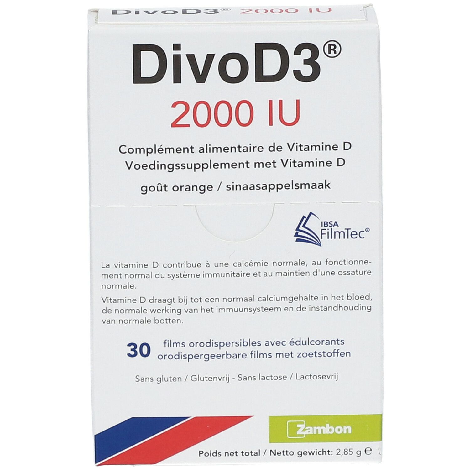 ZAMBON DivoD3® 2000 U.I.