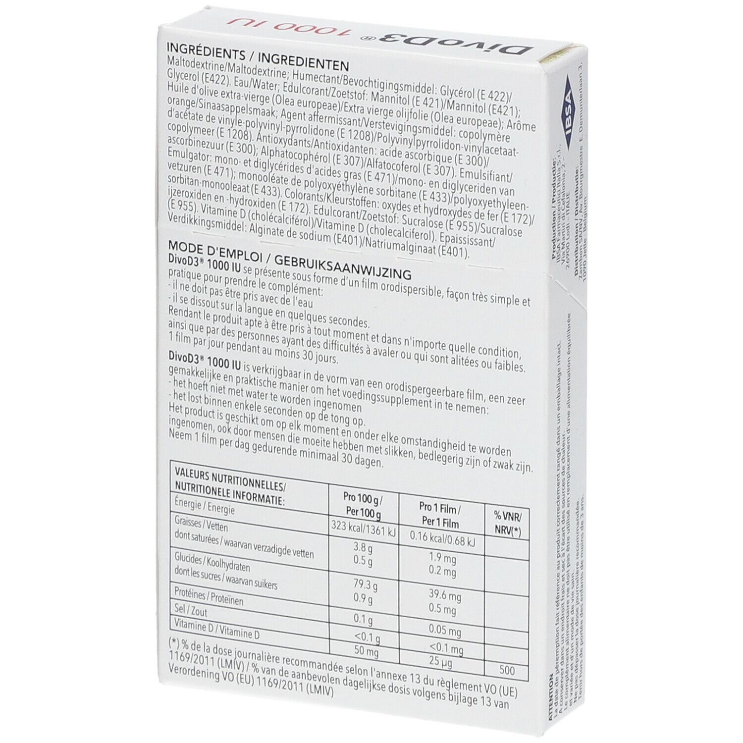 Divo D3® 1000 IU