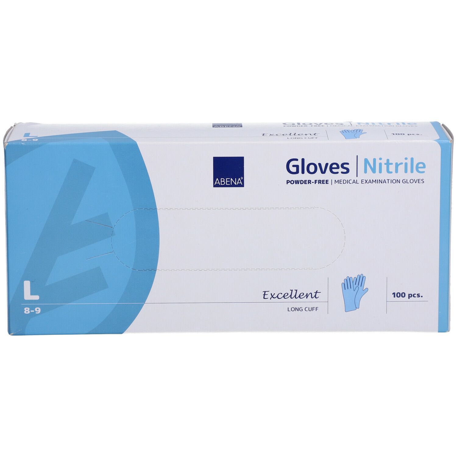 ABENA Gants Nitril S Bleu