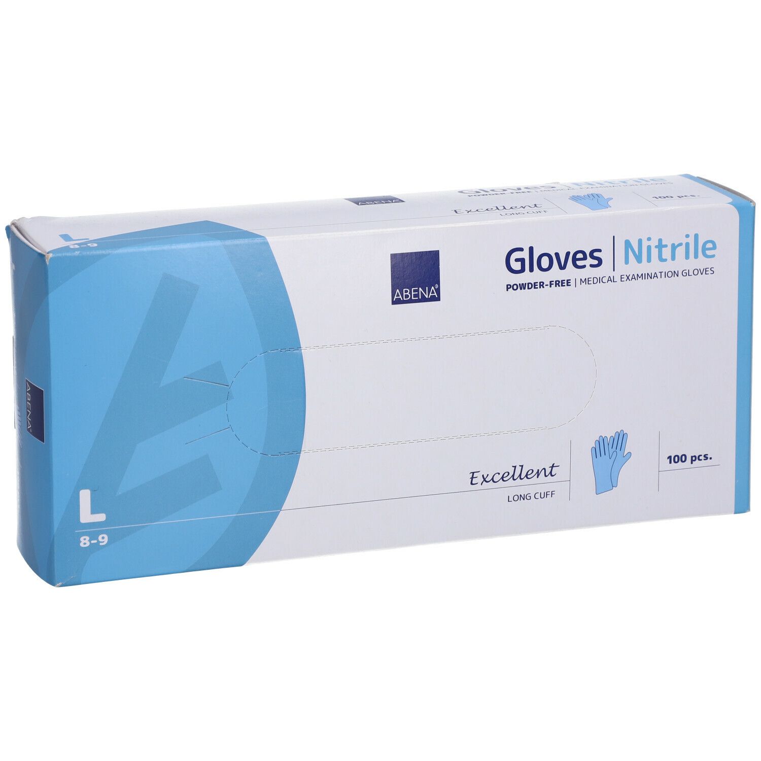 ABENA Gants Nitril S Bleu