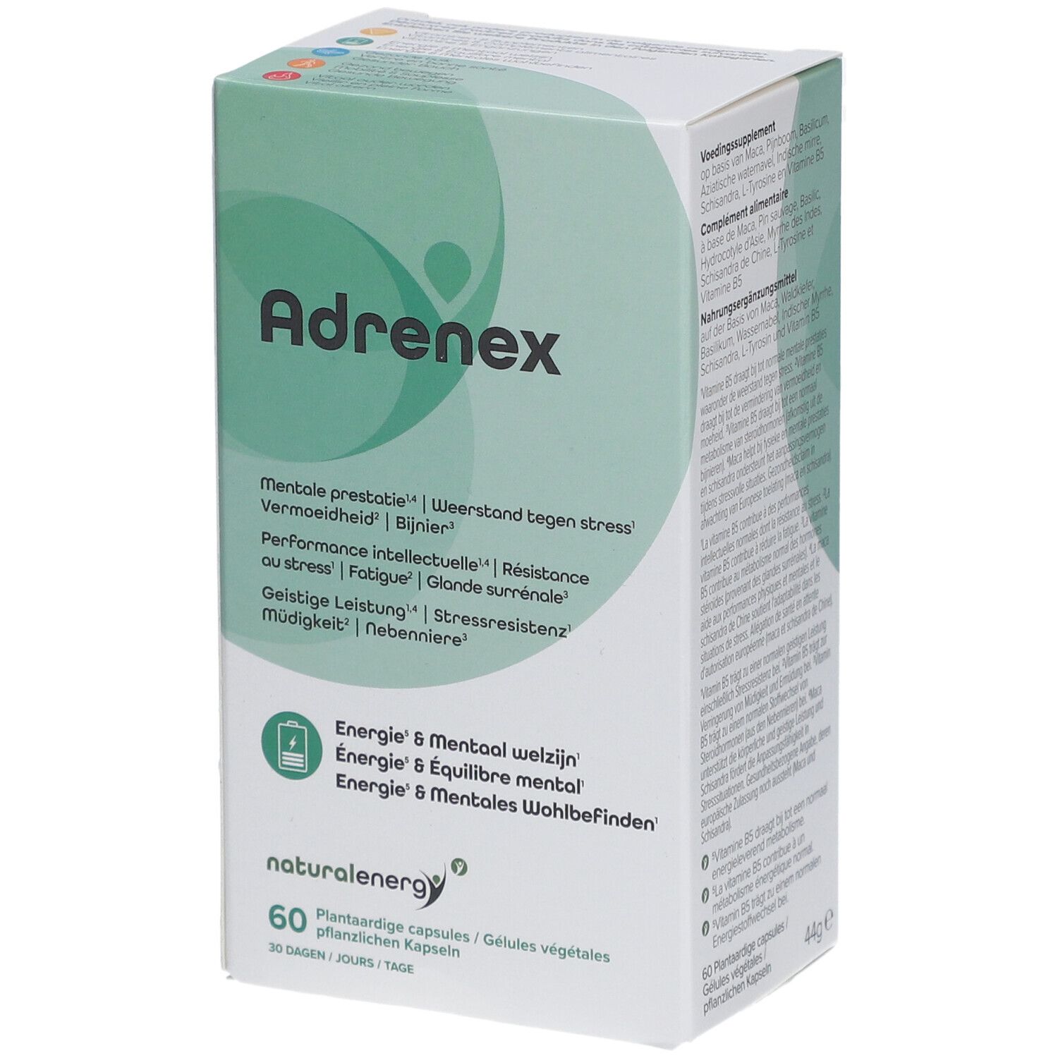 Natural Energy Adrenex 60 pc(s) - Redcare Pharmacie