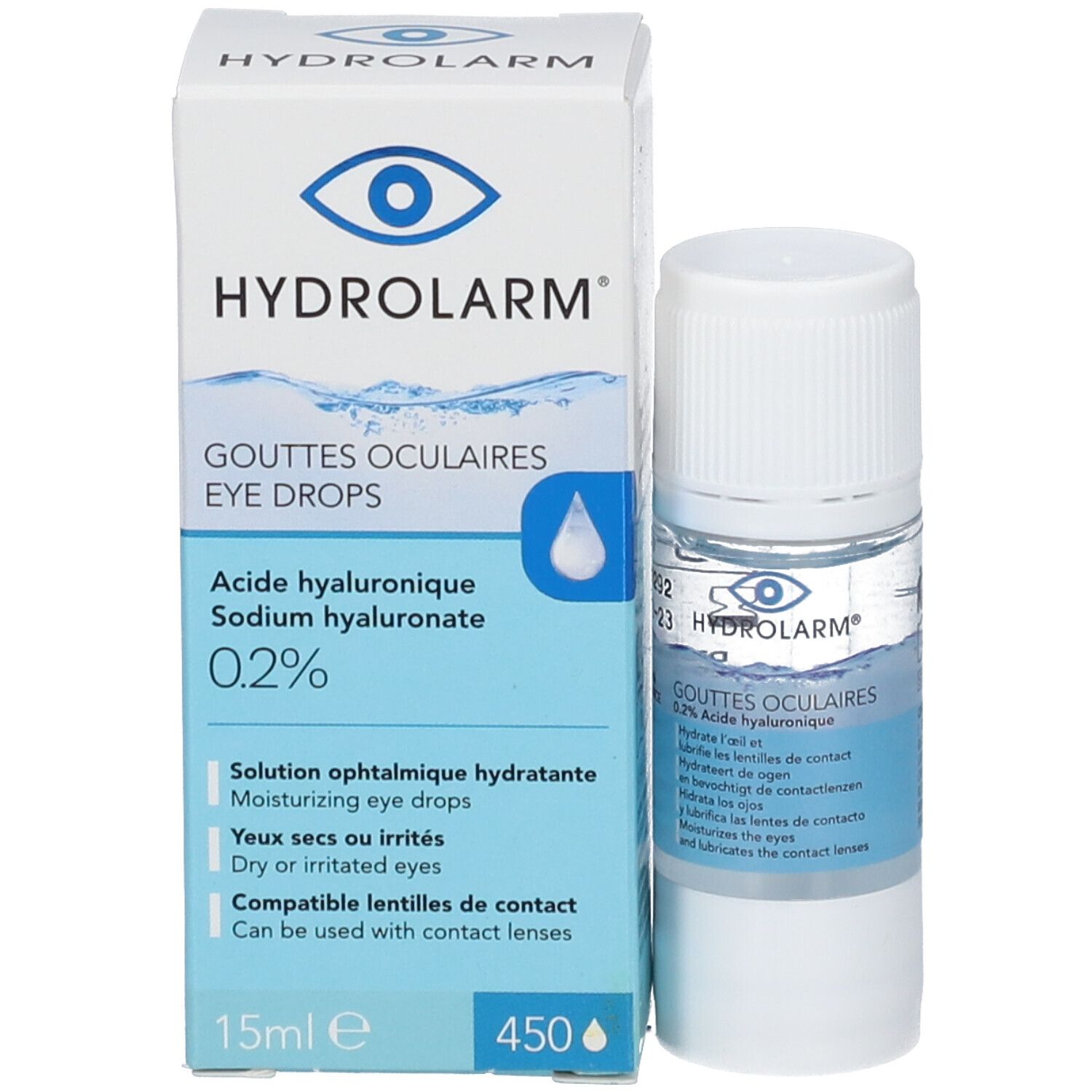 Hydrolarm® Solution opthalmique hydratante