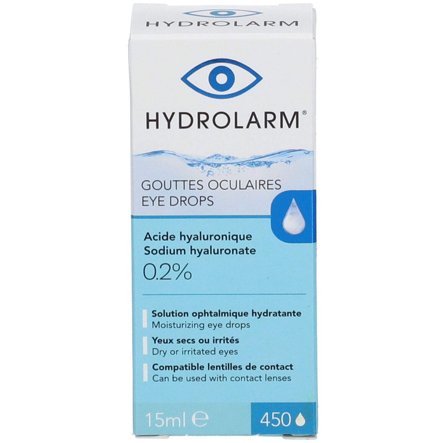 Hydrolarm® Solution opthalmique hydratante