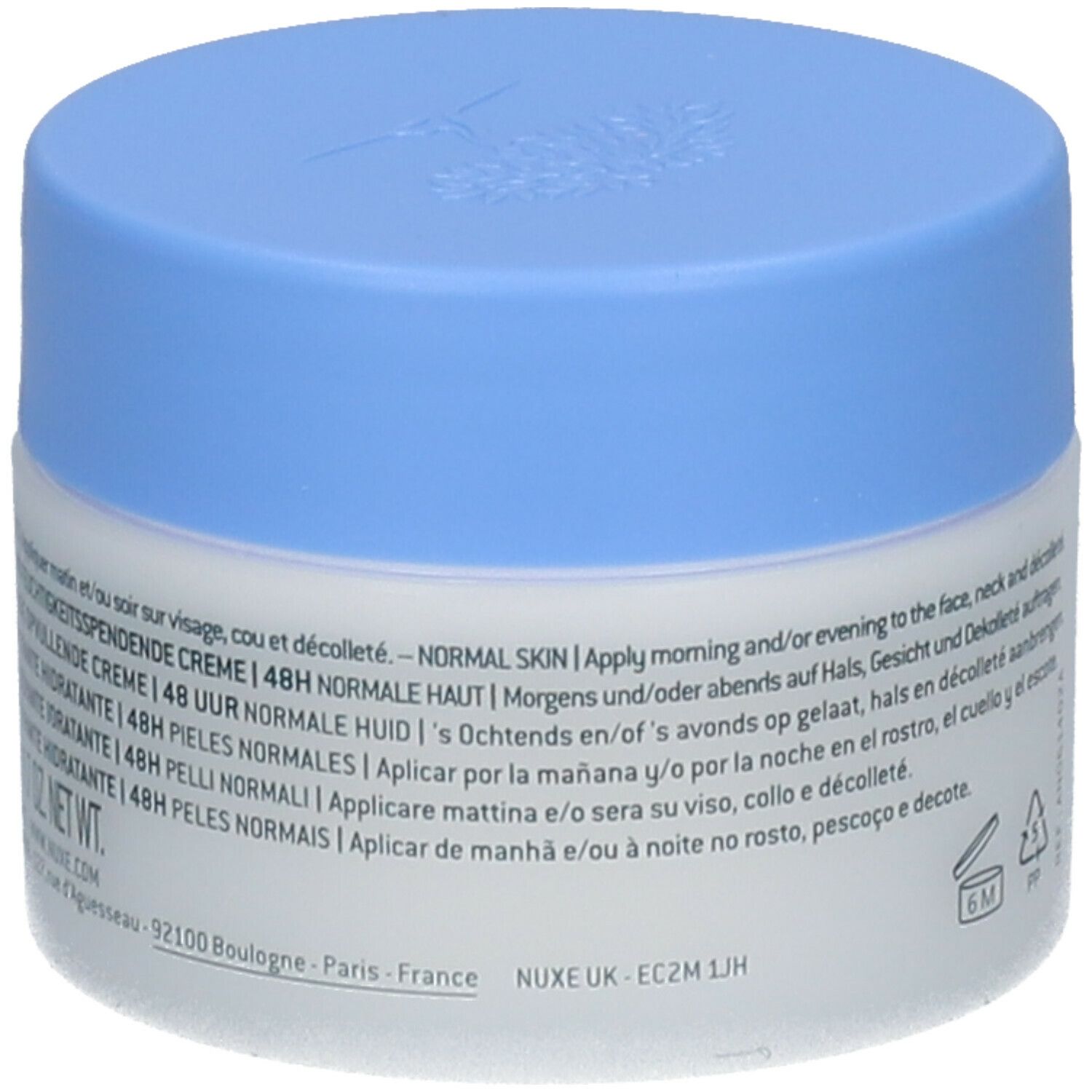 Nuxe Crème fraîche de beauté® Crème Repulpante Hydratante | 48h