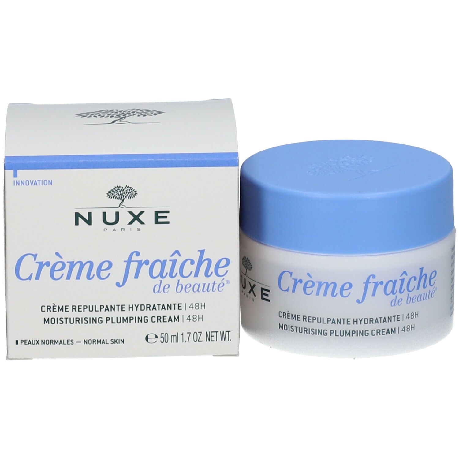 Nuxe Crème fraîche de beauté® Crème Repulpante Hydratante | 48h