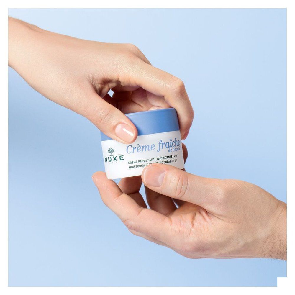 Pot de crème hydratante Nuxe Crème fraîche de beauté, 50ml.