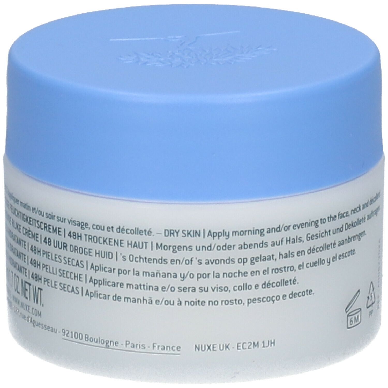 Nuxe Crème fraîche de beauté® Crème Riche Hydratante | 48h