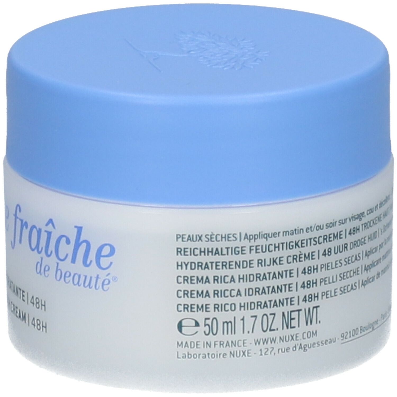 Nuxe Crème fraîche de beauté® Crème Riche Hydratante | 48h