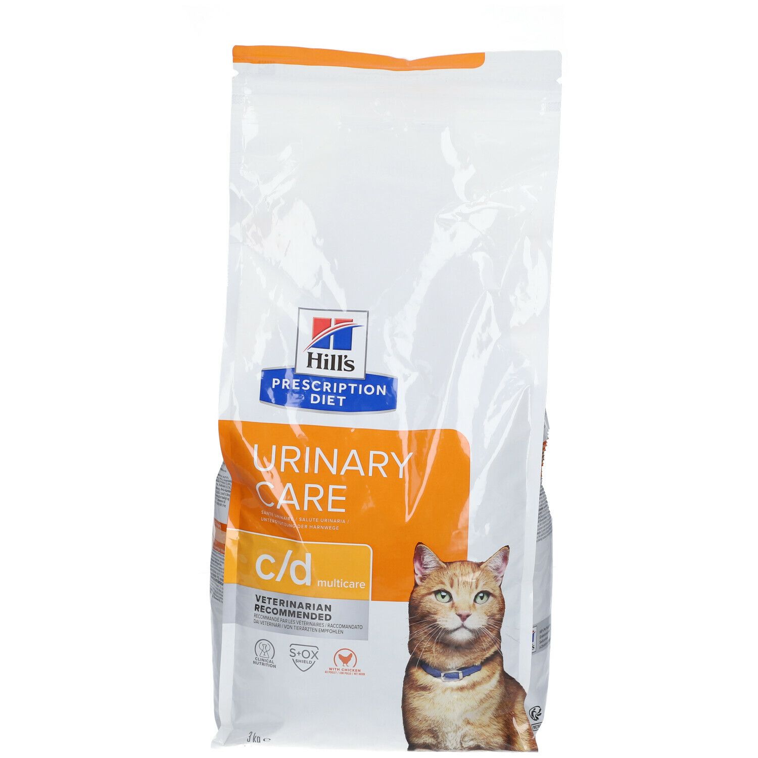 Hill's PRESCRIPTION DIET™ c/d Urinary Care Multicare Chat - Poulet