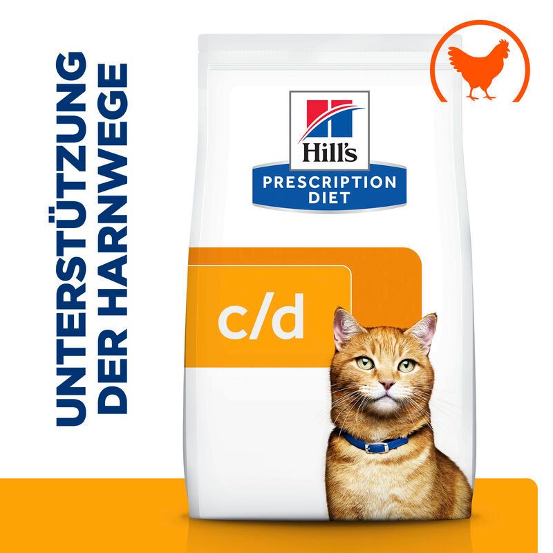 Hill's PRESCRIPTION DIET™ c/d Urinary Care Multicare Chat - Poulet