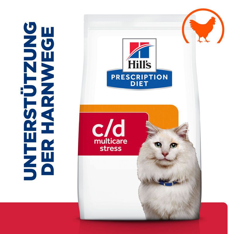 Hill's PRESCRIPTION DIET™ c/d Urinary Multicare Stress Chat - Poulet