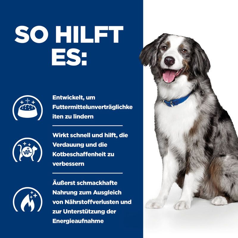 Hill's PRESCRIPTION DIET™ Digestive Care i/d Sensitive Chien à l'Oeuf et au Riz