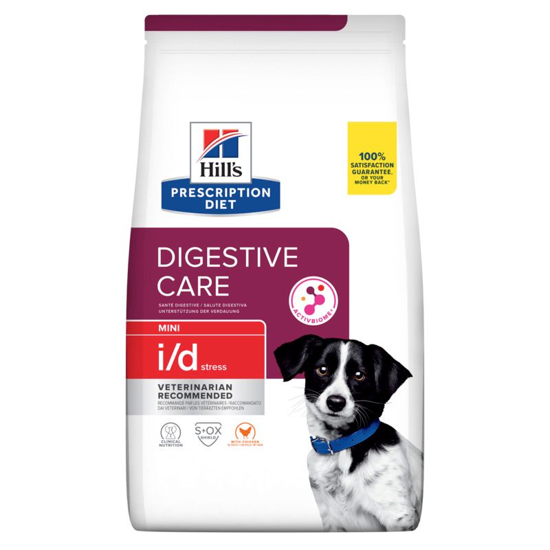 Hill's™ PRESCRIPTION DIET™ i/d Digestive Care Stress Mini Chien - Poulet