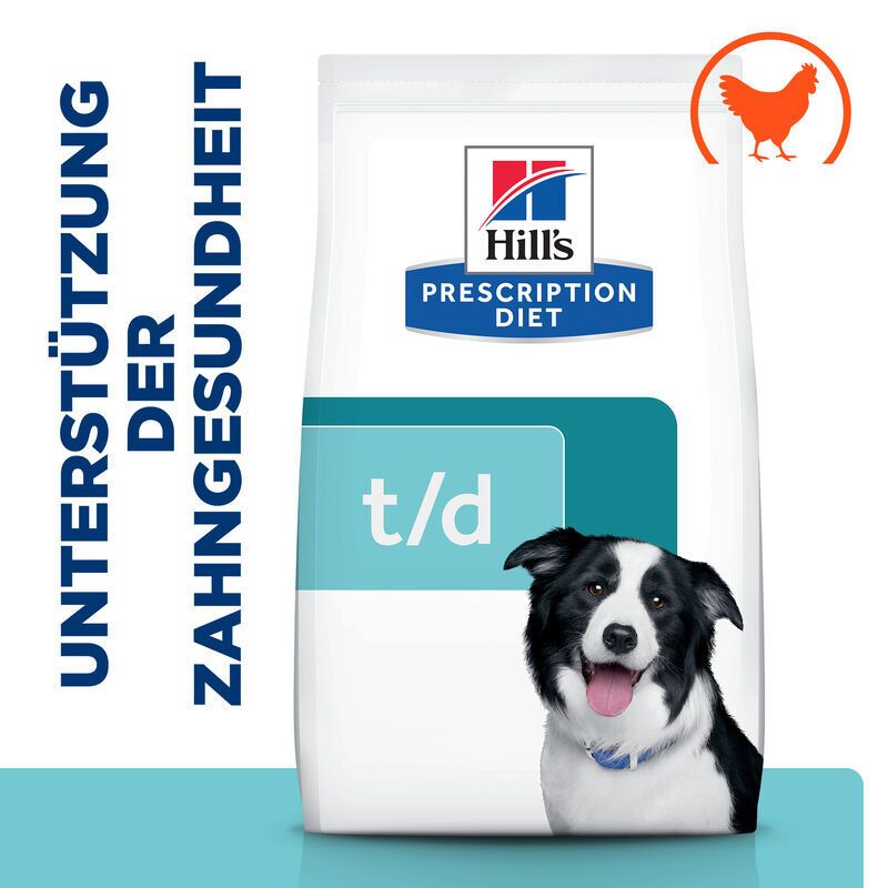 Hill's™ PRESCRIPTION DIET™ t/d Dental Care Chien - Poulet