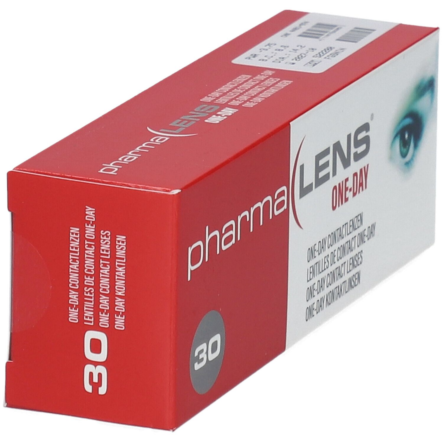 Pharmalens One-Day Lentilles -3,75 30 lentilles