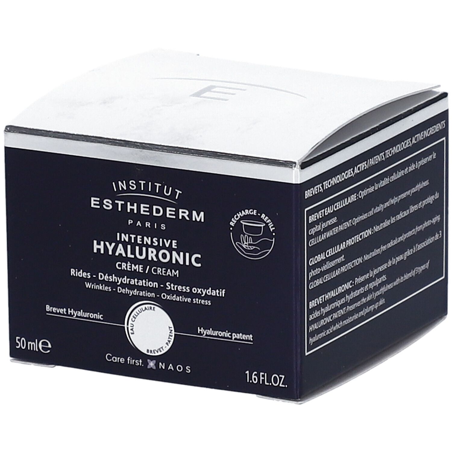 INSTITUT ESTHEDERM Intensive Hyaluronic Crème Récharge 50 ml Redcare