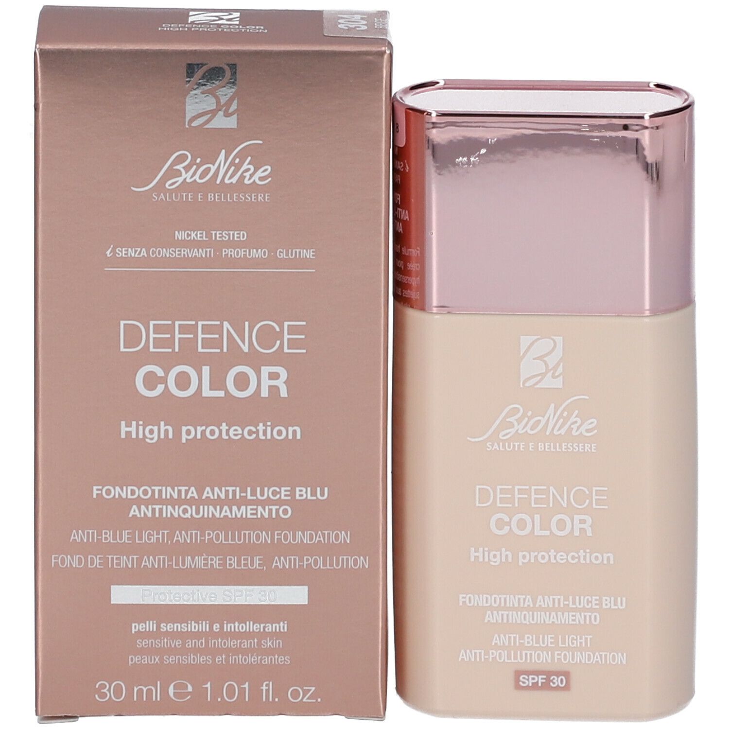 BioNike DEFENCE COLOR High Protection Fond de teint 304 Beige