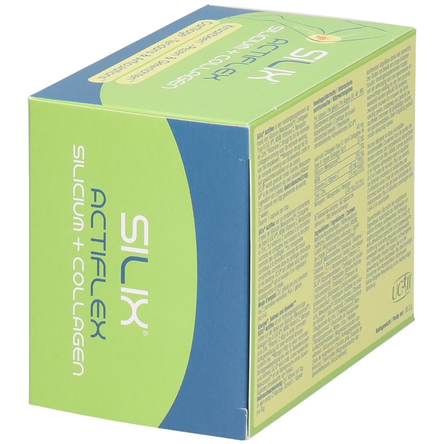 Boîte Silix Actiflex de 90 gélules, pour cartilage, tendons et articulations.
