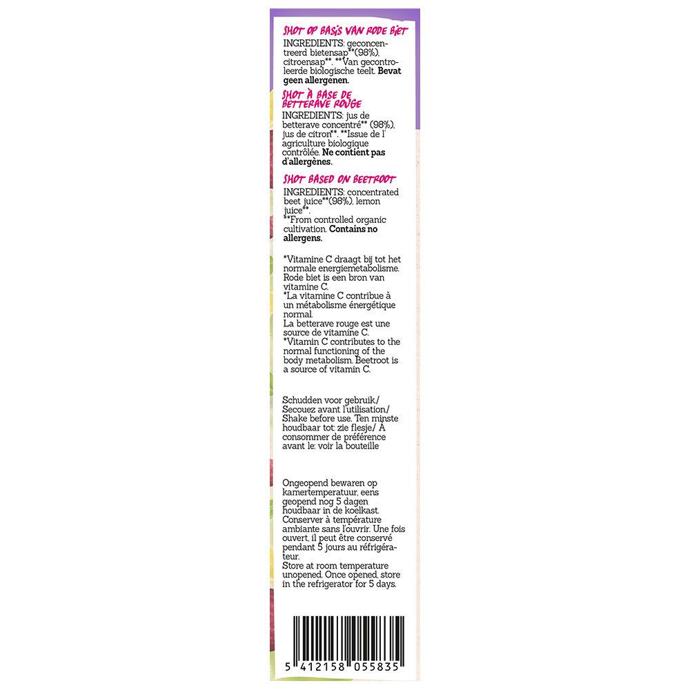 Damhert Wellbeing Power shot betterave rouge (DUO)