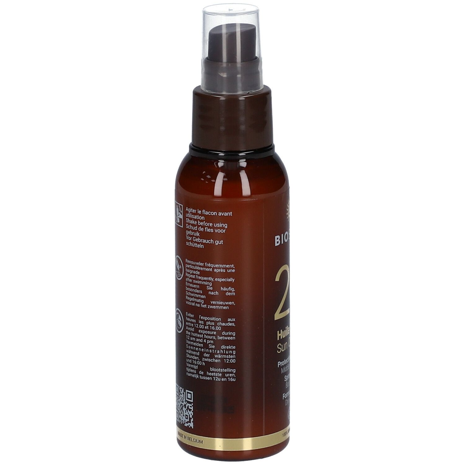 Biosolis® Huile Solaire Sublimante SPF20 Bio Spray