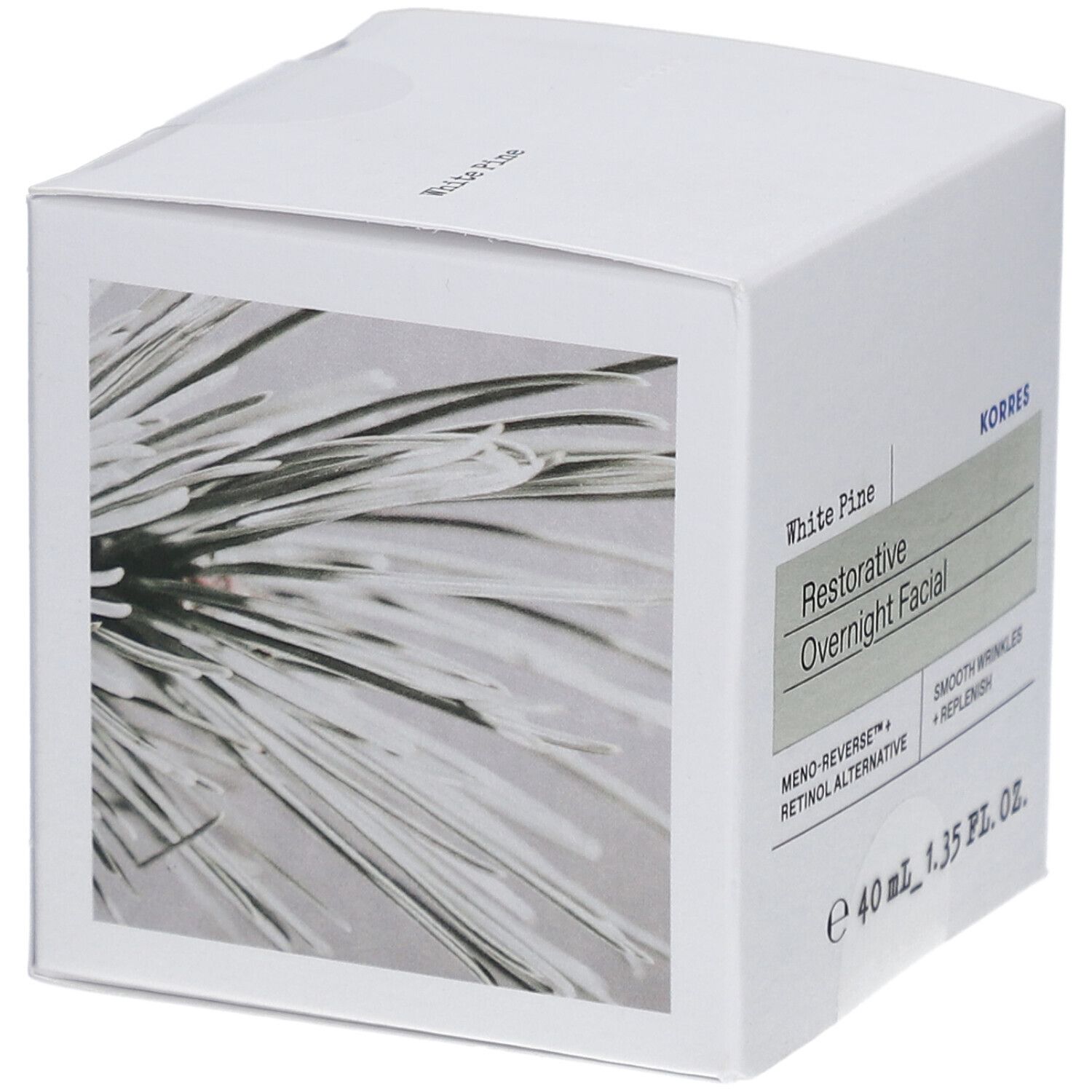Korres Pin Blanc Crème Faciale de Nuit Régénérante
