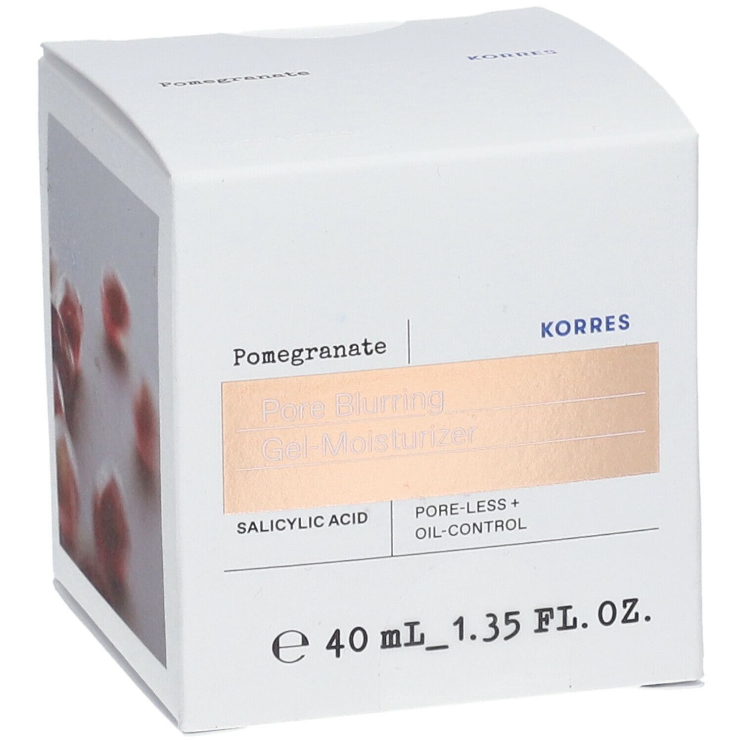 KORRES GEL-HYDRATANT MATIFIANT, FLOUTEUR DE PORES