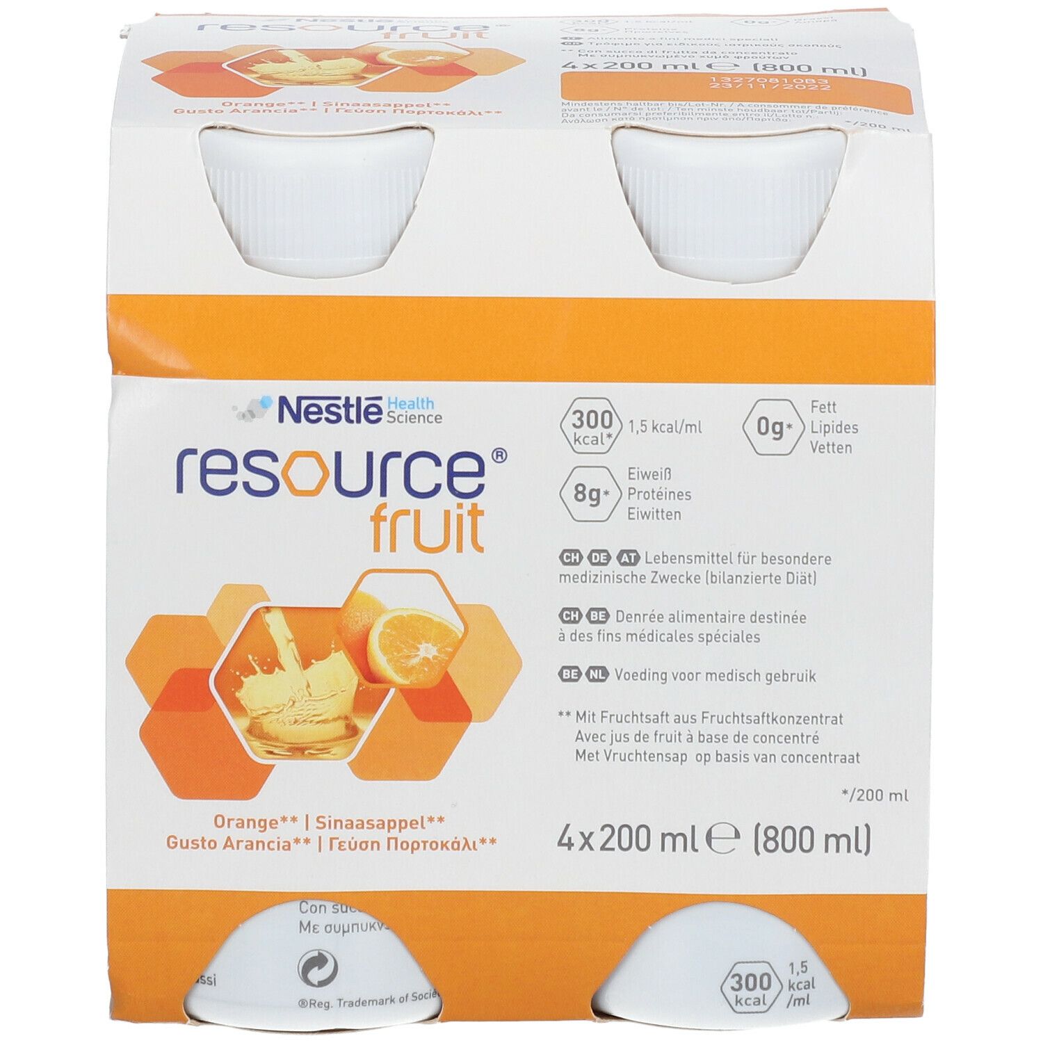 Nestlé resource® fruit Orange