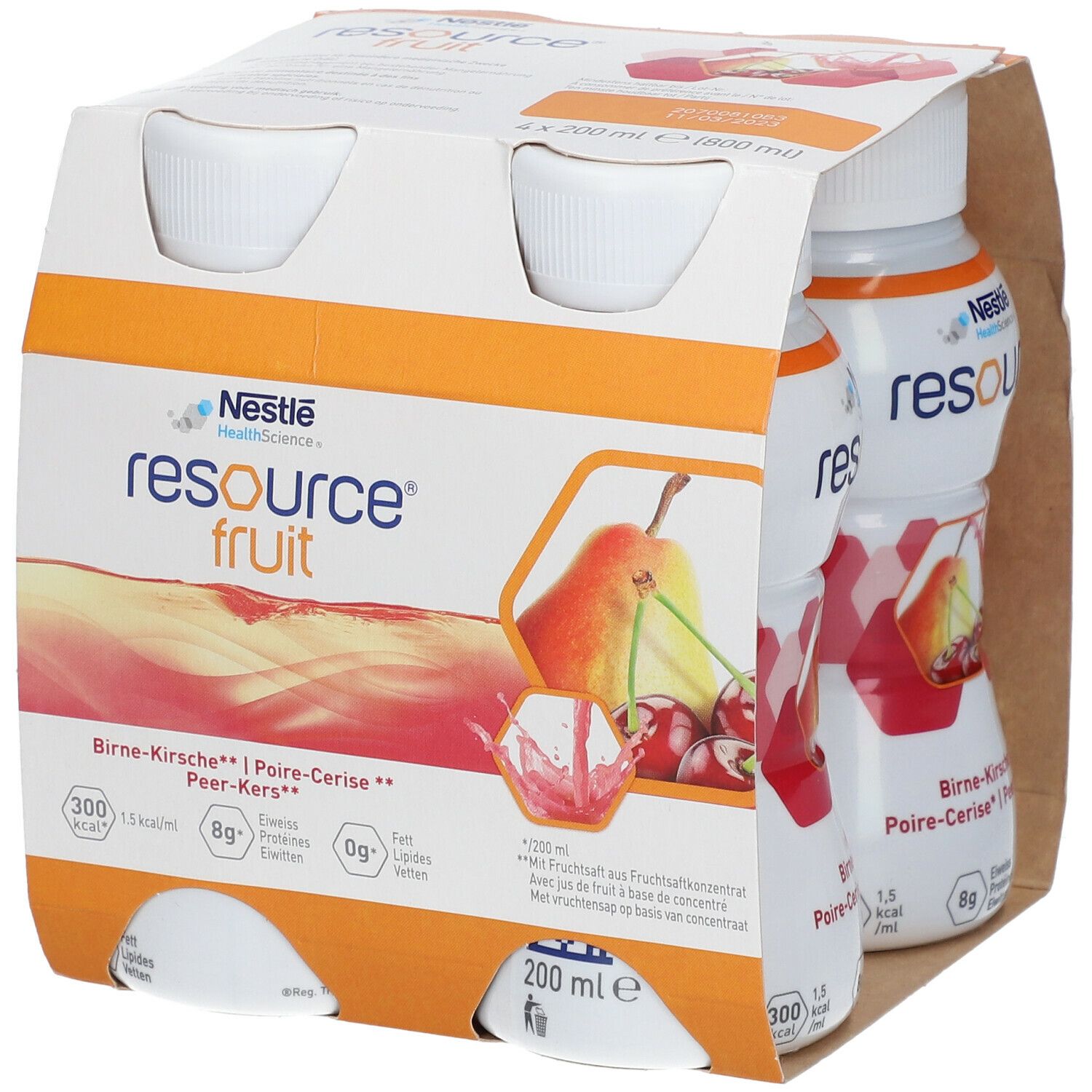 Nestlé resource® fruit Poire-Cerise