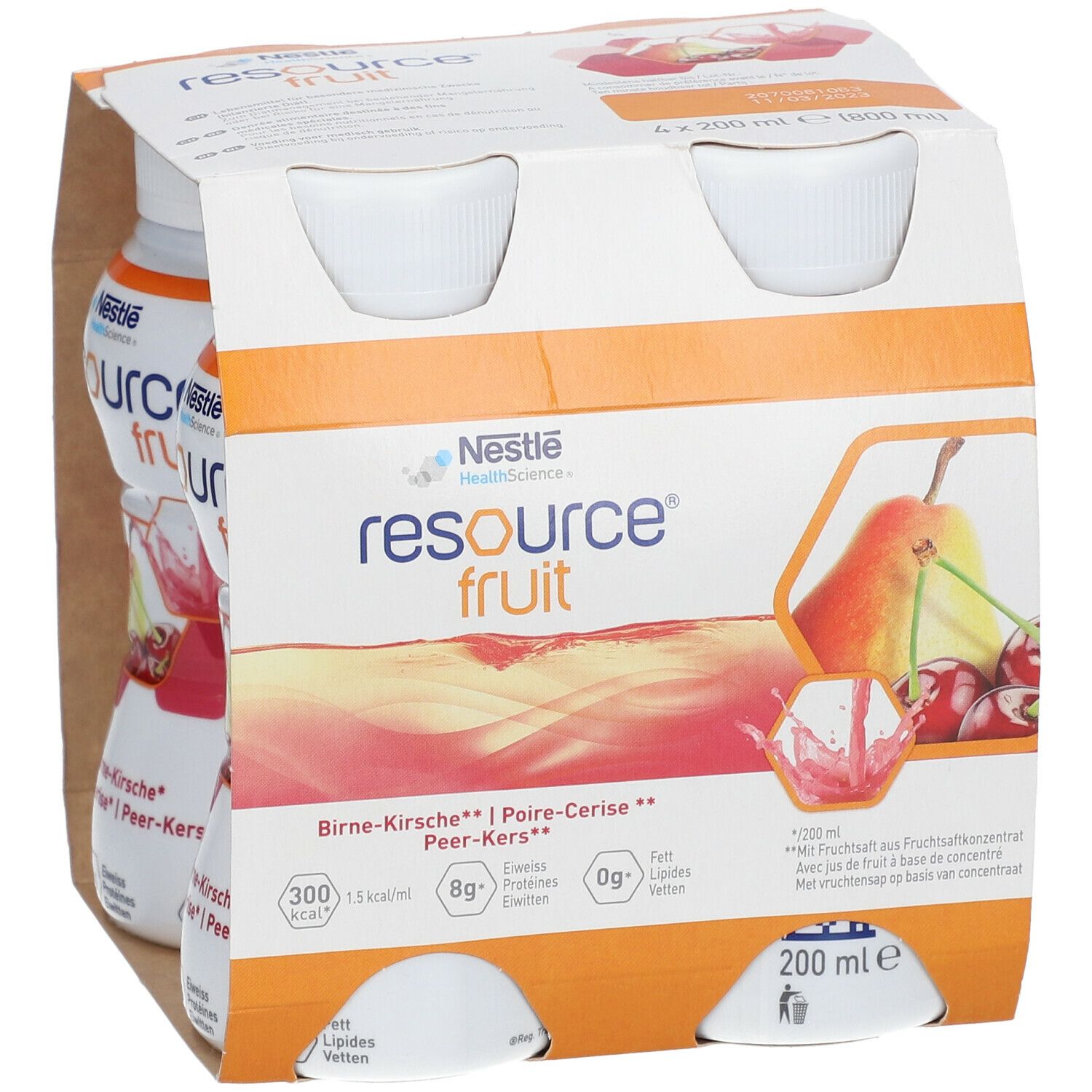 Nestlé resource® fruit Poire-Cerise