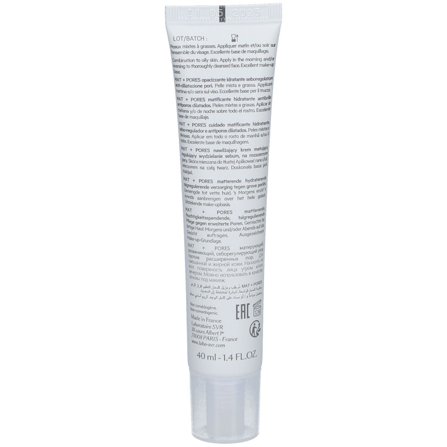 SVR Sebiaclear Mat + Pores 40 ml - Redcare Pharmacie