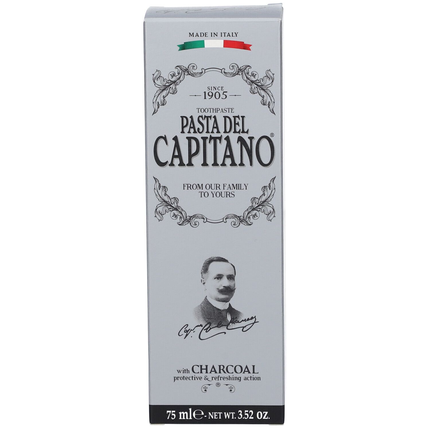 Pasta del Capitano Dentifrice Charbon