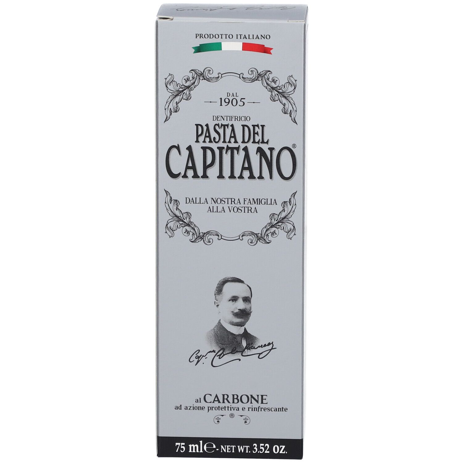 Pasta del Capitano Dentifrice Charbon