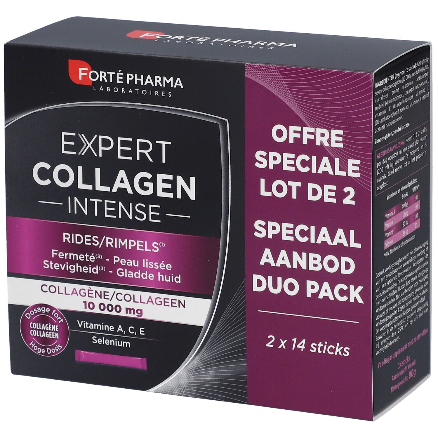 Forté Pharma Expert Collagen Intense DUO