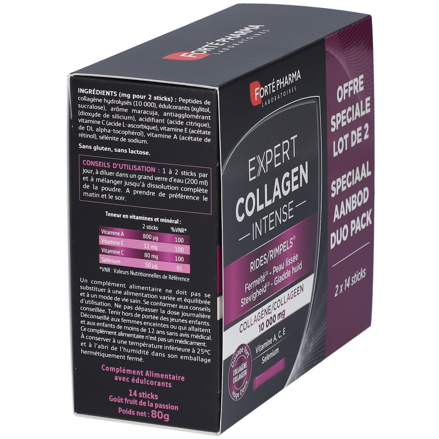 Forté Pharma Expert Collagen Intense DUO