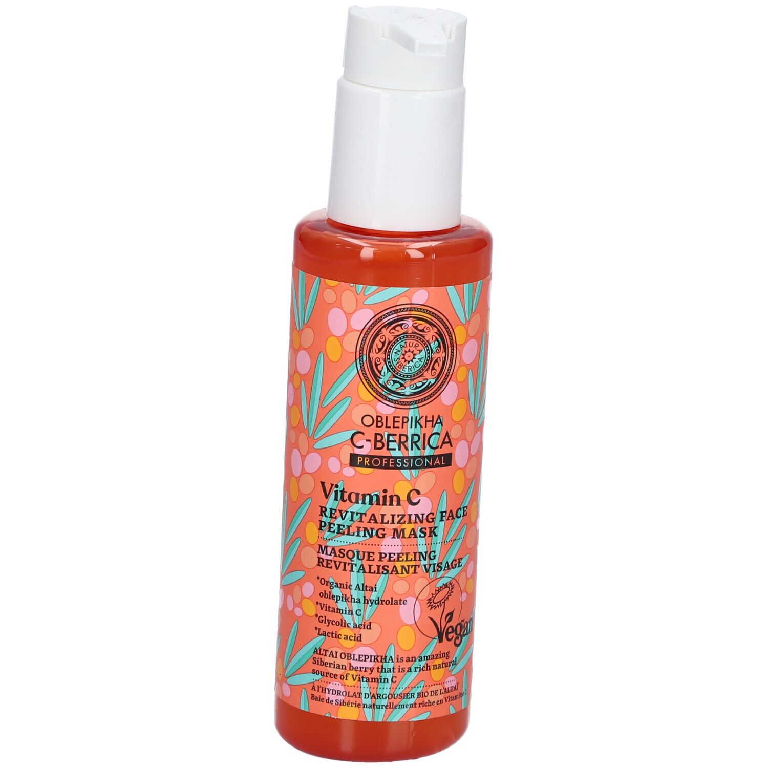 Oblepikha C-Berrica Vitamin C Masque Peeling Revitalisant Visage